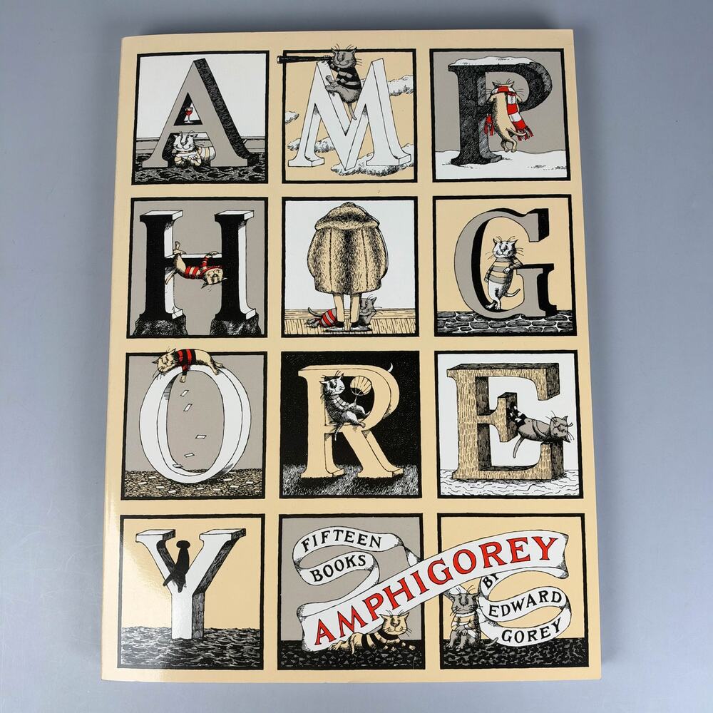 Amphigory Fifteen Books by Edward Gorey Trade Paperback Book 1980